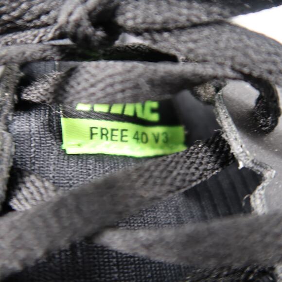 Nike Shoes Mens 8.5 Athletic Trainer Free 4.0 Running Active Sneaker Black Green - Picture 4 of 15